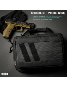 HOUSSE PISTOL CASE BLACK 2 ARMES 2