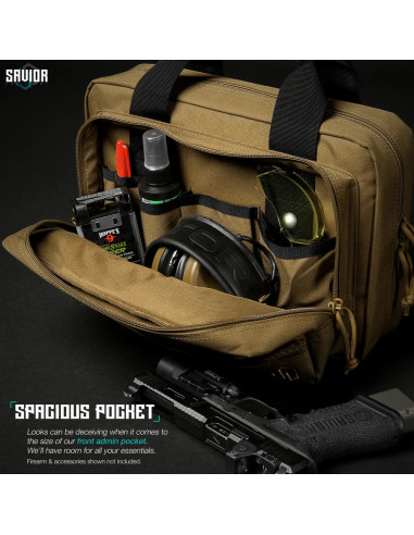 HOUSSE PISTOL CASE TAN 2 ARMES