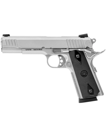 PISTOLET PT1911 MATTE STAINLESS STEEL Cal.45ACP