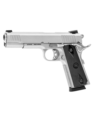 PISTOLET PT1911 MATTE STAINLESS STEEL Cal.45ACP