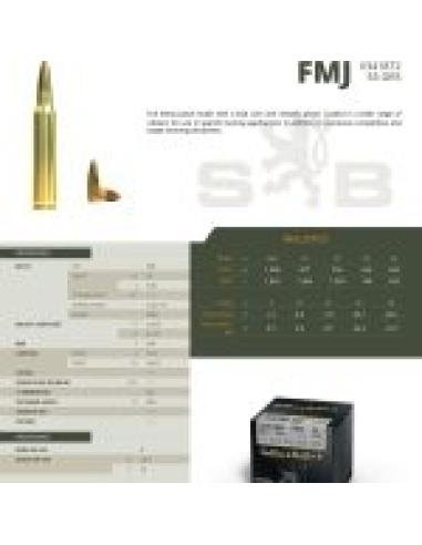 CARTOUCHES SB .223 REM FMJ 55gr x100