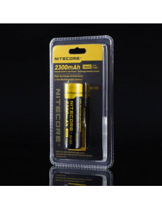 Accus li-ion 18650 rechargeable - 2300mAh 3.7V 2