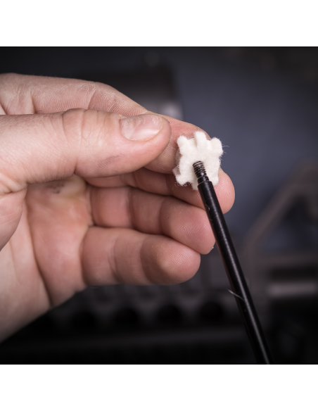 PACK DE 20 TAMPONS DE NETTOYAGE DE CHAMBRE AR15