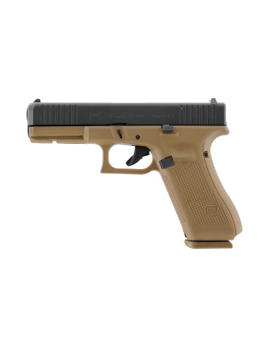PISTOLET GLOCK 17 Gen5 Cal.9mm PAK Noir et Coyote