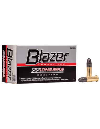 CARTOUCHES BLAZER Cal.22 LR 40gr LRN x50