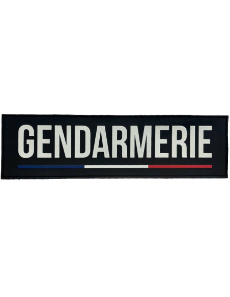 BANDEAU PVC GENDARMERIE 25x7cm