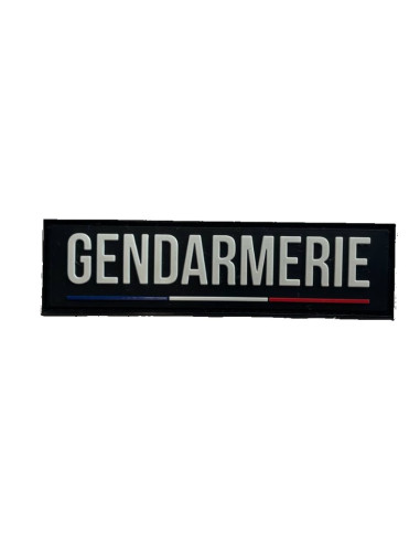 BANDEAU PVC GENDARMERIE 11x3cm