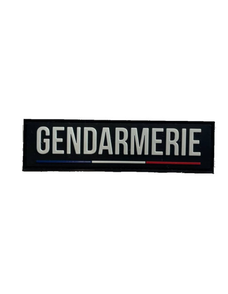 BANDEAU PVC GENDARMERIE 11x3cm