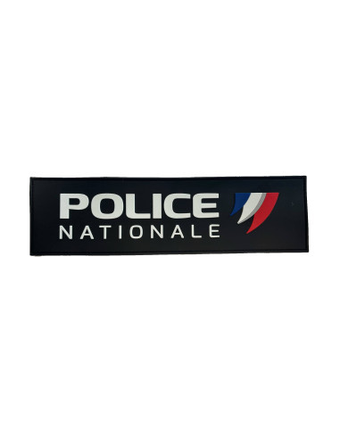 BANDEAU PVC POLICE 11x3cm