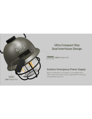 LANTERNE LR40 BLANCHE