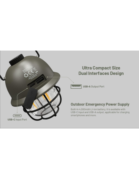 LANTERNE LR40 BLANCHE