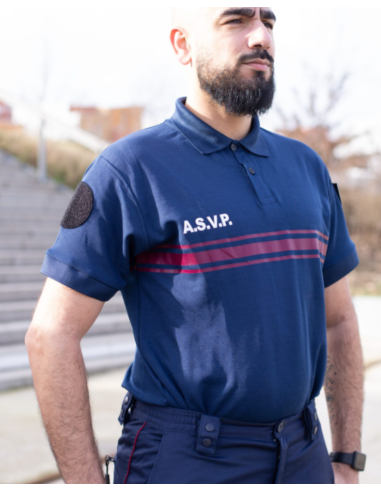 POLO M/COURTES ASVP