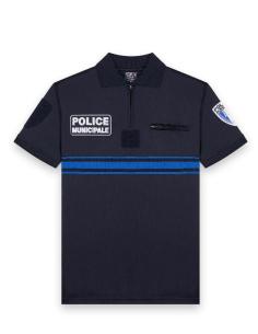 POLO PM ZIPPE RESPIRANT MANCHES COURTES