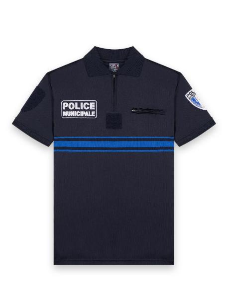 POLO PM ZIPPE RESPIRANT MANCHES COURTES