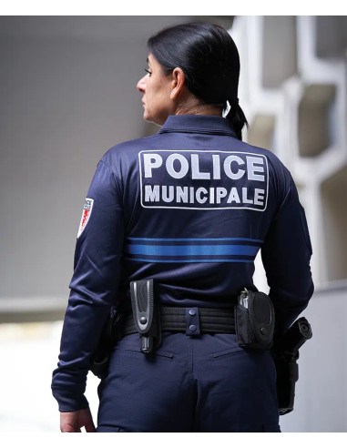 POLO PM ZIPPE RESPIRANT MANCHES LONGUES