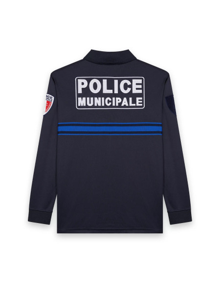 POLO PM ZIPPE RESPIRANT MANCHES LONGUES