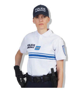 POLO PM MANCHES COURTES BLANC