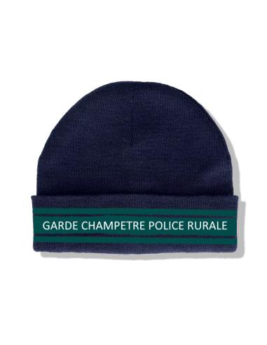 BONNET BANDES VERTE BRODE GARDE CHAMPETRE POLICE RURALE