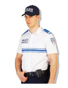 CHEMISE MANCHES COURTES PM BLANCHE