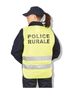 CHASUBLE JAUNE CL2 MAILLE AEREE PERSONNALISABLE 2