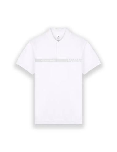 POLO BLANC MANCHES COURTES SECURITE PRIVEE SAFETEK