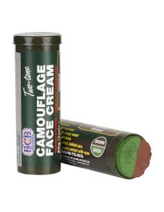 BATON DE CAMOUFLAGE BI-COLOR 60gr Marron-Vert