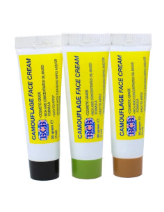 LOT DE 3 TUBES DE CREME DE CAMOUFLAGE