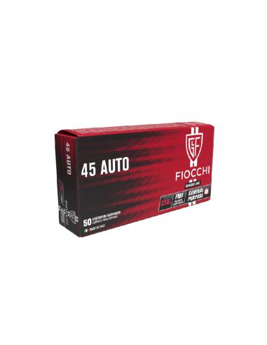 CARTOUCHES FIOCCHI .45 ACP FMJ 230gr x50