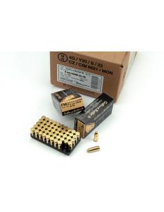 LOT DE 500 CARTOUCHES SB 9x19 mm FMJ 124gr