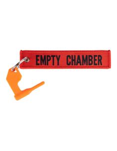 TEMOIN DE CHAMBRE AVEC DRAPEAU ROUGE "Empty chamber" 