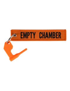 TEMOIN DE CHAMBRE AVEC DRAPEAU ORANGE "Empty chamber"  (1)