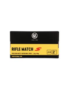 CARTOUCHES RWS .22LR RIFLE MATCH S x50