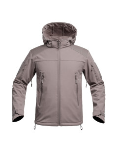 VESTE SOFTSHELL V2 FIGHTER Brun Terre de France