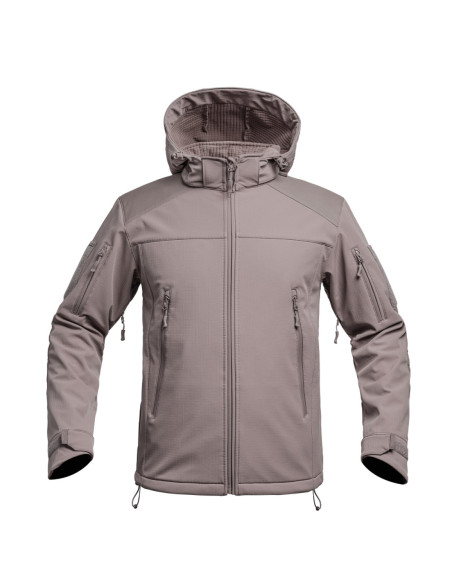 VESTE SOFTSHELL V2 FIGHTER Brun Terre de France