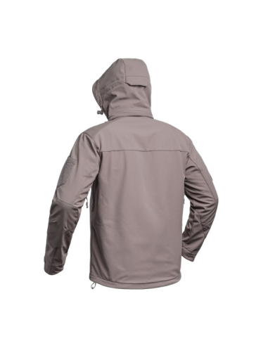 VESTE SOFTSHELL V2 FIGHTER Brun Terre de France