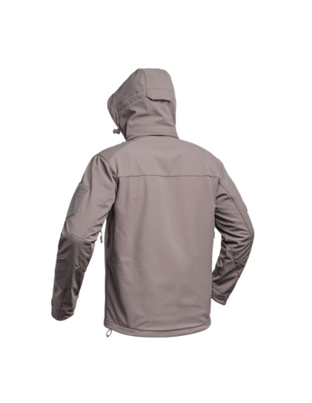 VESTE SOFTSHELL V2 FIGHTER Brun Terre de France