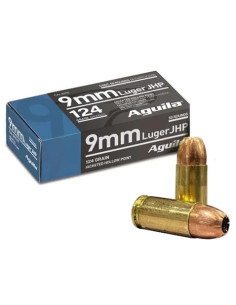 CARTOUCHES AGUILA JHP 9x19