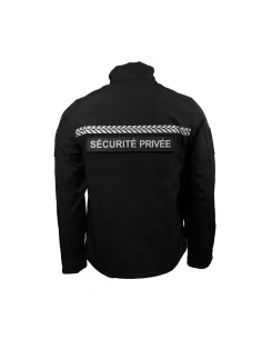 SOFTSHELL SÉCURITÉ PRIVÉE AVEC BANDE SAFETEK 2
