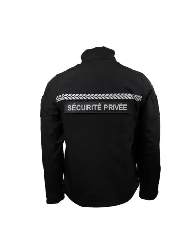 SOFTSHELL SÉCURITÉ PRIVÉE AVEC BANDE SAFETEK