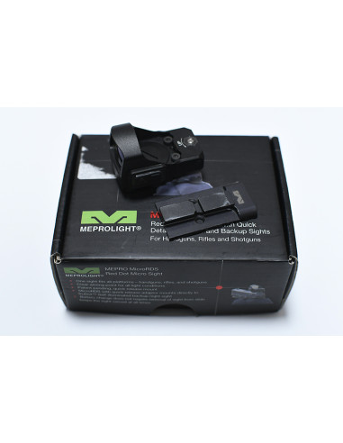 MEPROLIGHT MICRO RDS AVEC PLAQUE GLOCK MOS