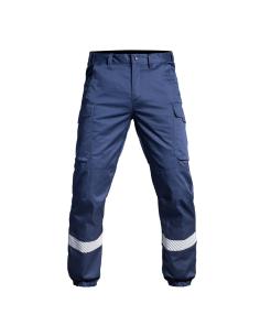 PANTALON HV-TAPE SECU-ONE BLEU MARINE