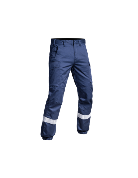 PANTALON HV-TAPE SECU-ONE BLEU MARINE