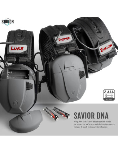 CASQUE APOLLO ANTI-BRUIT ELECTRONIQUE GRIS