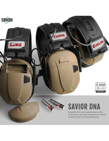 CASQUE APOLLO ANTI-BRUIT ELECTRONIQUE TAN