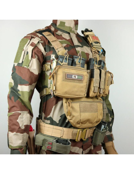 CHEST RIG COMPACT NOIR