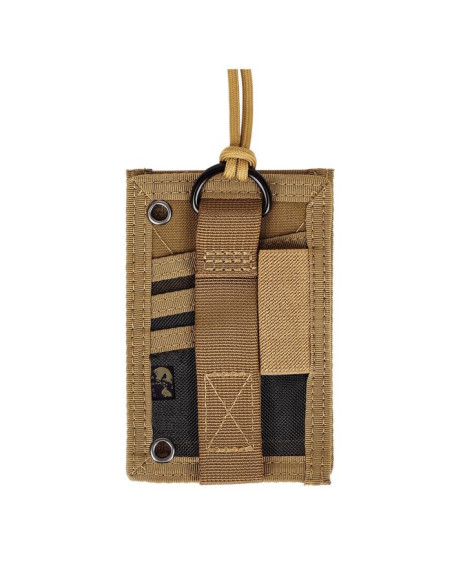 PORTE-BADGE TOUR DE COU COYOTE