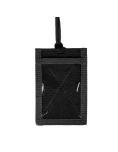 PORTE-BADGE TOUR DE COU NOIR 2