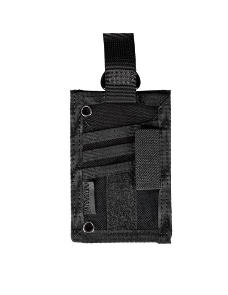 PORTE-BADGE TOUR DE COU NOIR