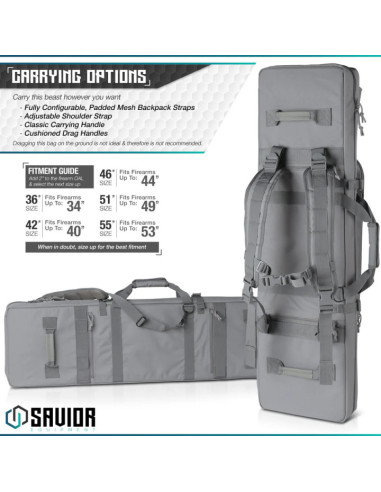 HOUSSE URBAN WARFARE 36" GRIS