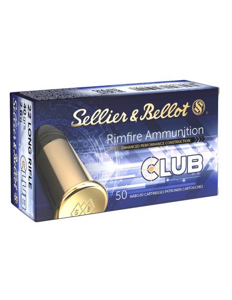 CARTOUCHES SB 22LR CLUB LRN 40gr x50